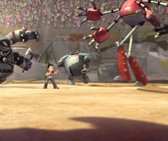 Scène du film Astro Boy