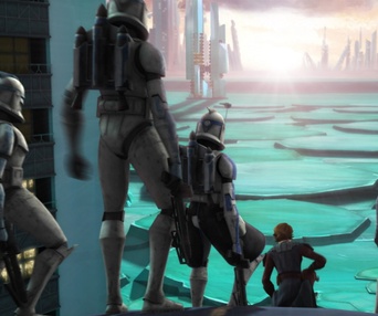 Scène du film Star Wars: The Clone Wars