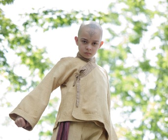 Une scène du film The Last Airbender