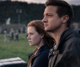 Une scène du film Arrival