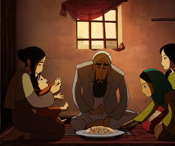 Une scène du film The Breadwinner