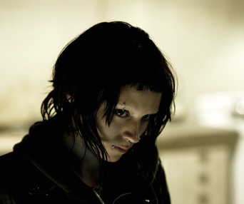 Une scène du film The Girl with the Dragon Tattoo