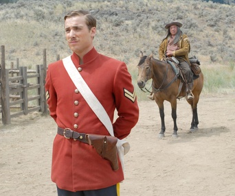 Une scène du film Gunless