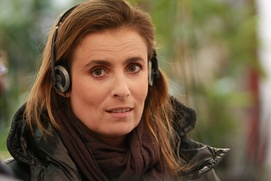 Sur le plateau du film LOL (Laughing Out Loud)