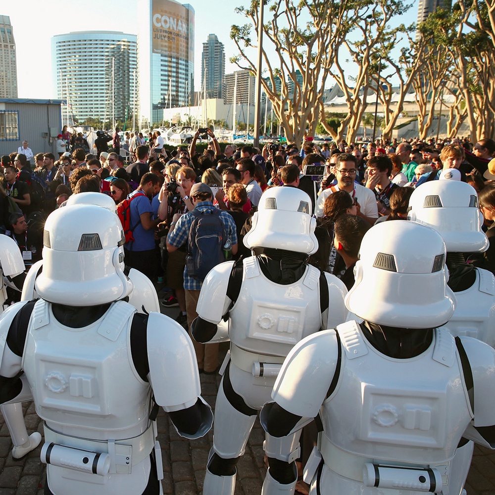 Photos du panel de Star Wars: The Force Awakens au Comic-Con