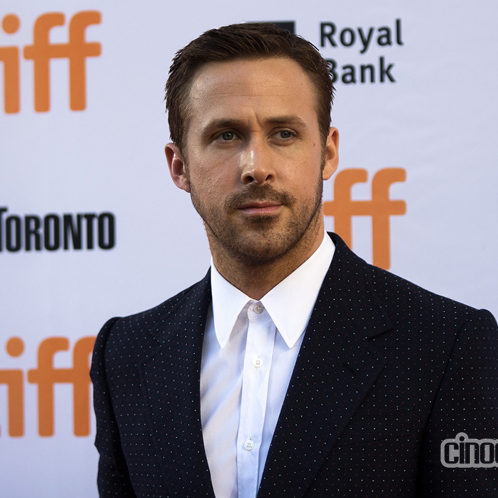 Sur le tapis rouge du film La La Land