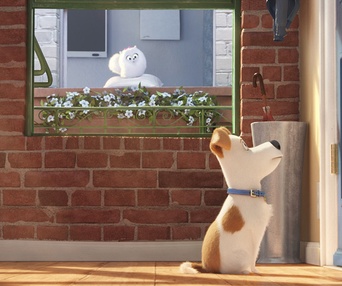 Une scène du film The Secret Life of Pets