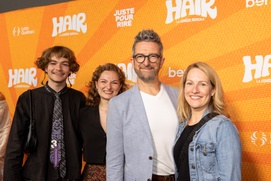 Première médiatique de Hair