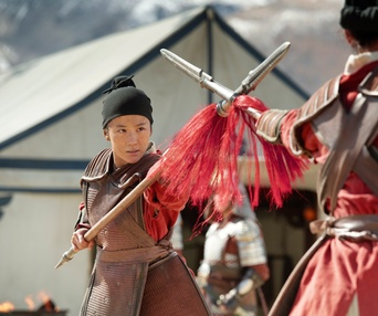 Une scène du film Mulan