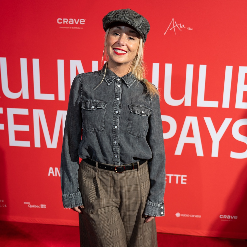 Tapis rouge du film Pauline Julien, femme pays