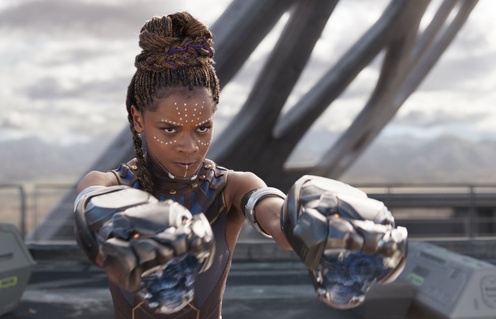 Une scène du film Black Panther