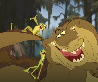 Scène du film The Princess and the Frog