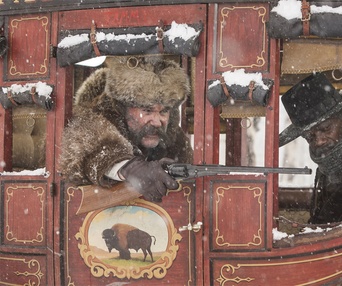 Une scène du film The Hateful Eight