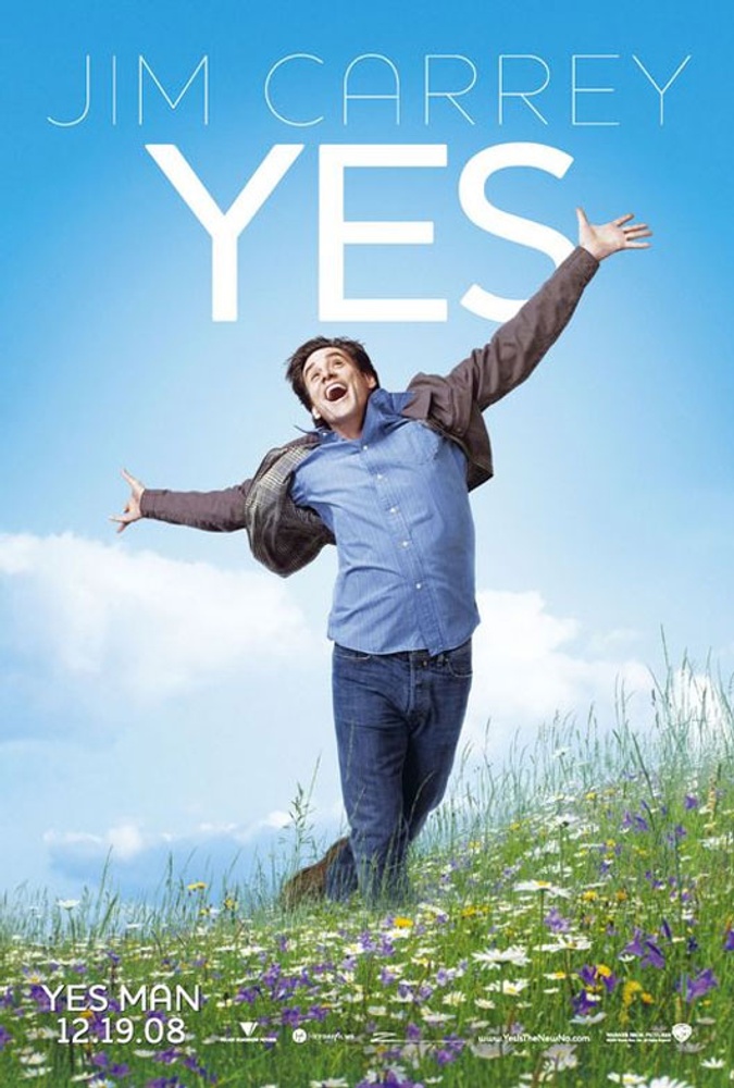 Galerie - Affiche du nouveau film de Jim Carrey Yes Man