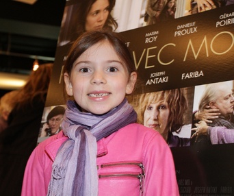 Sur le tapis rouge de Reste avec moi