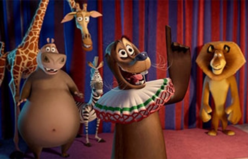 Une scène du film Madagascar 3: Europe's Most Wanted