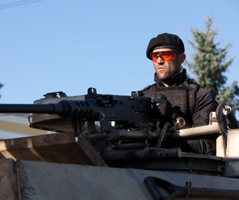 Une scène du film The Expendables 2