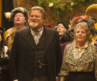 Une scène du film Albert Nobbs