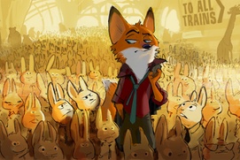 Une scène du film Zootopia Une scène du film Zootopia