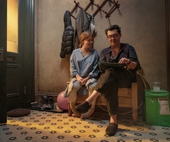 Une scène du film The Woman in the Window