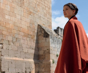 Une scène du film Le Moine