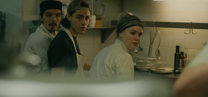 Une scène du film Le plongeur