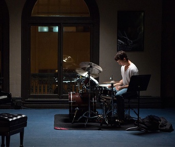 Une scène du film Whiplash