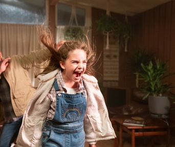 Une scène du film Firestarter
