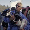 David R. Ellis sur le plateau du film Final Destination 2