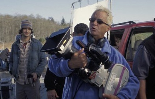 David R. Ellis sur le plateau du film Final Destination 2