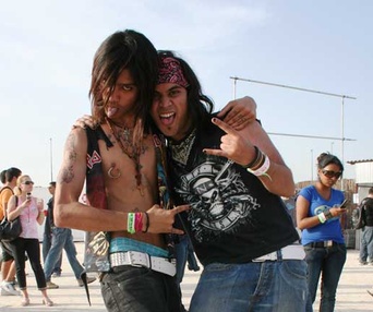 Scène du film Global Metal