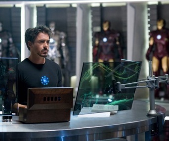 Scène du film Iron Man 2