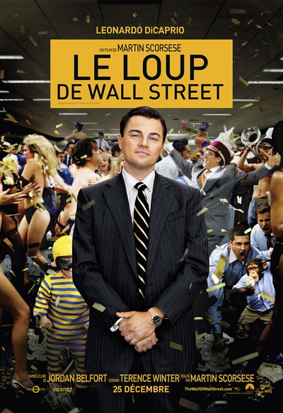 Affiche du film Le loup de Wall Street
