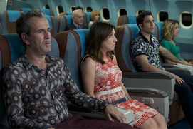 Une scène du film Les amants passagers