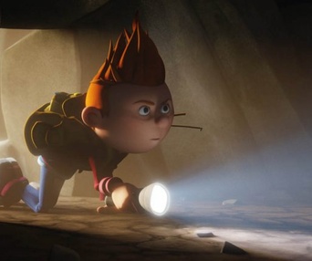 Une scène du film Félix et le trésor de Morgäa