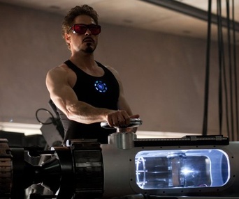 Scène du film Iron Man 2