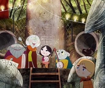 Une scène du film Song of the Sea