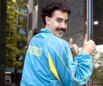 Scène du film Borat