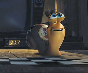 Une scène du film Turbo
