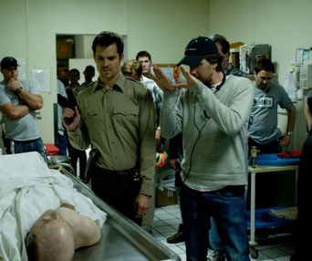 Sur le plateau du film The Crazies