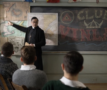 Une scène du film Le club Vinland