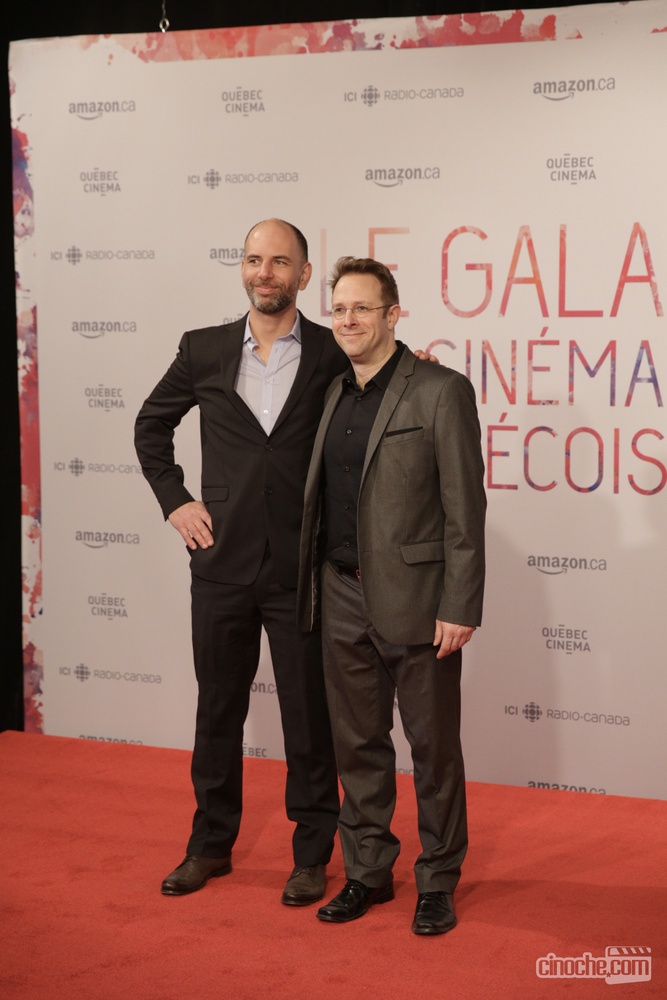 Sur le tapis rouge de Gala du cinéma Québécois