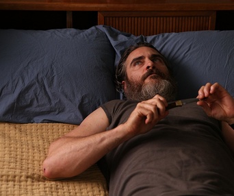 Une scène du film You Were Never Really Here