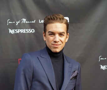 Sur le tapis rouge du film Matthias et Maxime