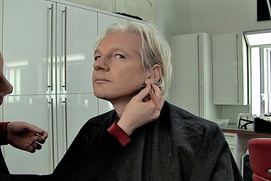Une scène du film We Steal Secrets: The Story of WikiLeaks