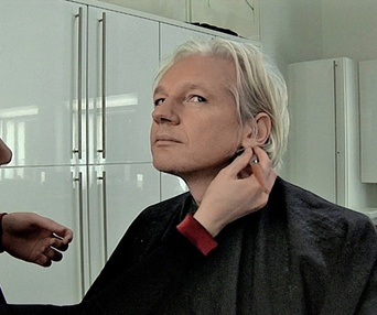 Une scène du film We Steal Secrets: The Story of WikiLeaks