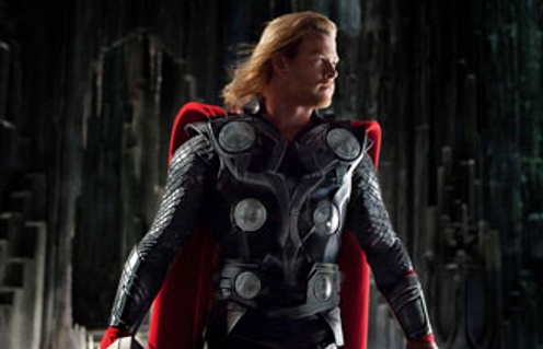Une scène du film Thor