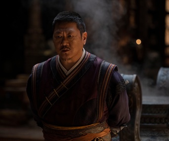 Une scène du film Doctor Strange in the Multiverse of Madness
