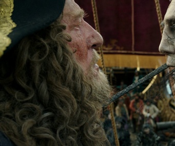 Une scène du film Pirates of the Caribbean: Dead Men Tell No Tales