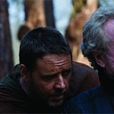 Russell Crowe et Ridley Scott sur le plateau de Robin Hood